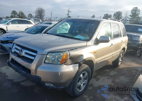 2006 Honda Pilot Ex-L z USA, uszkodzony, nr VIN 2HKYF18536H522091